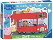 Puzzle - Puzzle 24: Świnka Peppa: Duże, podłogowe 055302 - miniaturka - grafika 1