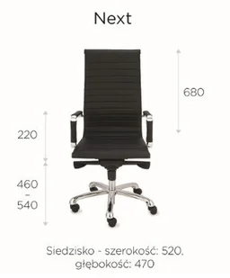 Fotel biurowy, krzesło biurowe Grospol Fotel Next SN2 kremowy - Fotele i krzesła biurowe - miniaturka - grafika 11