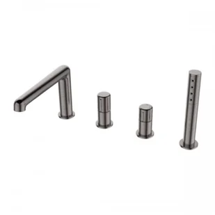 Laveo Pretto grafit BAO 914D - Baterie wannowe i prysznicowe - miniaturka - grafika 5