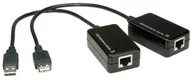 Kable USB - Value 12991121 USB 1.1 Extender over RJ45, 45 m Czarny 12991121 - miniaturka - grafika 1