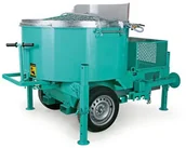 Inne urządzenia budowlane - 056 DOSTAWA GRATIS! 05668332 Mieszarka do zapraw o dużej wydajności przystosowana do holowania pojemność zbiornika 750 L prędkość mieszania 35 l/min. silnik 400V/50Hz 4 kW 9 A) 68332-uniw - miniaturka - grafika 1