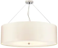 Lampy sufitowe - Elstead Lampa wisząca Pearce polerowany chrom DL-PEARCE34-7LT-IV-PC   DL-PEARCE34-7LT-IV-PC - miniaturka - grafika 1