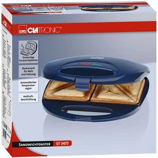 Clatronic ST 3477 Niebieski - Opiekacze - miniaturka - grafika 7