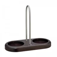 Pozostałe akcesoria kuchenne - Zassenhaus Bukowa podstawka pod młynki z uchwytem, ciemna, Zassenhaus ZS-036053 - miniaturka - grafika 1