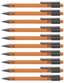 Długopisy - Staedtler Staedtler 777 05  4 ołówek automatyczny Graphite wypełnione z chwytem B-ołówków, wkład o średnicy 0,5 MM, kolor: pomarańczowy, 10 sztuk w kartonie etui 777 05-4 - miniaturka - grafika 1