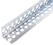 Listwy i profile - Budmat Narożnik aluminiowy Budmat moletowany 30 x 30 mm 2,5 m - miniaturka - grafika 1