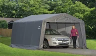 Garaże i wiaty - ShelterLogic Namiot garażowy ShelterLogic 3,7 x 4,9 m szary SHL62697_12x16x8 - miniaturka - grafika 1