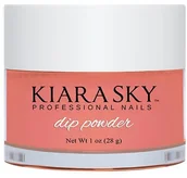 Manicure tytanowy - KIARA SKY KIARA SKY DIP POWDER - D542 TWIZZLY TANGERINE D542 - miniaturka - grafika 1