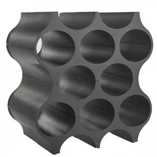 Koziol Stojak na butelki SET-UP kolor ciemny szary B07NPKZGHQ - Pozostałe akcesoria barmańskie - miniaturka - grafika 2