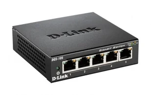 D-Link Switch DGS-105/E (5x 10/100/1000Mbps) DGS-105/E - Switche - miniaturka - grafika 2