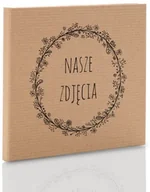 Pudełka i akcesoria na płyty CD - Etui małe Nasze Zdjęcia kraft (na 2 płyty) - miniaturka - grafika 1