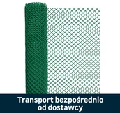 Akcesoria do ogrodzeń - Siatka plastikowa 0.6 x 5 m zielona - miniaturka - grafika 1