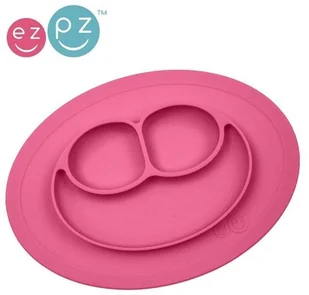 EZPZ EZPZ Talerzyk 2w1 Mini Mat DGMMP002 - Miseczki i talerzyki dla dzieci - miniaturka - grafika 2