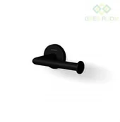 Akcesoria do wc - Oltens Oltens Gulfoss uchwyt na papier toaletowy czarny mat 81103300 - miniaturka - grafika 1