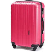 Walizki - Wings Średnia walizka twarda M FLAMINGO 2011 różowy P277 - miniaturka - grafika 1