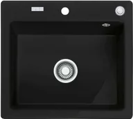 Zlewozmywaki - Franke Mythos MTK 610-58 czarny mat 124.0442.552 - miniaturka - grafika 1