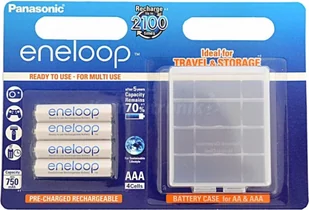 Panasonic ENELOOP 4XAAA + BOX 154016 - Ładowarki i akumulatory - miniaturka - grafika 3