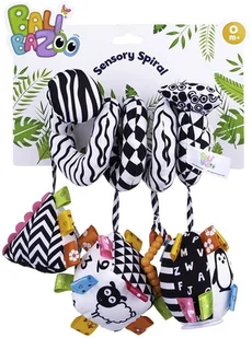 BaliBaZoo Kontrastowa Spirala Sensory do wózka - Zabawki interaktywne dla dzieci - miniaturka - grafika 6