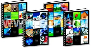 Inter-druk Kołonotes A5 160k. mix kratka ZG35INT - Szkolne artykuły papiernicze - miniaturka - grafika 2