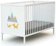 Łóżeczka i kojce - AT4 łóżeczko dziecięce Webaby szare - miniaturka - grafika 1