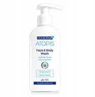 Płyny do demakijażu - Novaclear Atopis Płyn do mycia twarzy i ciała 500m - miniaturka - grafika 1