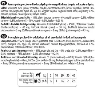 Dolina Noteci Premium Kaczka z dynią 150g 43680-uniw - Mokra karma dla psów - miniaturka - grafika 2