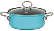 Garnki - Riess Garnek z powłoką ceramiczną niski Kristallblau 1 l - miniaturka - grafika 1