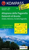 Atlasy i mapy - Kompass Altopiano della Paganella - Dolomiti di Brenta - Andalo - Molveno - Fai della Paganella, 1:25 000 - miniaturka - grafika 1
