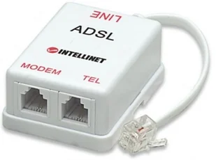 INTELLINET ADSL modem splitter adapter - Pozostałe akcesoria sieciowe - miniaturka - grafika 2