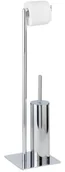 Stojaki i wieszaki na papier toaletowy - Wenko WENKO 18562100 Stand-WC, stal, 20 x 71.5 x 20 cm, chrom Recco 18562100 - miniaturka - grafika 1