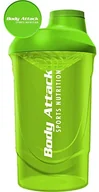 Shakery barmańskie - Body Attack Sports Nutrition Protein shaker, pojemność 600 ML, , , zielony, 69941 - miniaturka - grafika 1