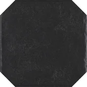 Płytki ceramiczne - Paradyż MODERN PŁYTKA ŚCIENNO PODŁOGOWA GRES SZKLIWIONY NERO OCTAGON STR 19,8x19,8 - miniaturka - grafika 1