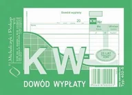 Druki akcydensowe - MICHALCZYK Prokop amp Prokop Druk KW dowód wypłaty A6 wielokopia 80kart. M&amp;P 38K013A - miniaturka - grafika 1