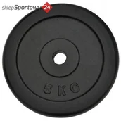 Pozostały sprzęt i akcesoria do ćwiczeń - Spartan OBCIĄŻENIE TALERZE STALOWE 2X5KG S1220 - miniaturka - grafika 1