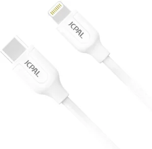 JCPAL Linx USB-C to Lightning Cable 1M White zgsklep-1423-0 - Kable USB - miniaturka - grafika 3