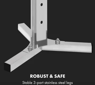 Klarstein Sauenland Survivor, grill do pieczenia prosiąt, rożen obrotowy, 12 W, 70 kg maks., stal szlachetna GQ5-SauenlandSurvivo - Grille - miniaturka - grafika 7