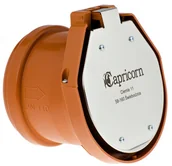 Rury - Zasuwa burzowa końcowa 110mm Capricorn - miniaturka - grafika 1