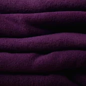 Szlafroki damskie - handlosfera KOCYK- SZLAFROK 2 in 1 super koc z rękawami DUŻY śliwka - miniaturka - grafika 1