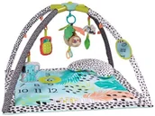 Maty edukacyjne - Infantino kocyk do zabaw z poziomą poprzeczką 4w1 Twist & Fold - miniaturka - grafika 1