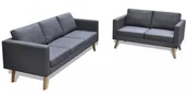 Komplety wypoczynkowe - Komplet 2 sof wypoczynkowych T8-K24 - miniaturka - grafika 1