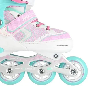 Nils EXTREME NA14198 BIAŁO-TURKUSOWY ROZM. L(39-42) ŁYŻWOROLKI EXTREME 16-01-135 - Rolki - miniaturka - grafika 10