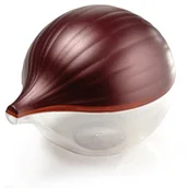 Pozostałe akcesoria kuchenne - Snips cebuli-Box Salva cipolla tworzywa sztucznego przezroczysty, fioletowy 000196 - miniaturka - grafika 1