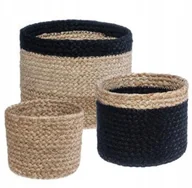 Donice - kosz jutowy donica osłonka juta jak ikea - miniaturka - grafika 1