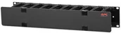 Zasilacze awaryjne UPS - APC Horizontal Cable Manager, 2U x 4" Deep, Single-Sided with Cover AR8600A - miniaturka - grafika 1