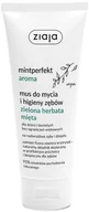 Pasty do zębów - Ziaja Mintperfekt Aroma mus do mycia i higieny zębów Zielona Herbata Mięta 100ml 108294-uniw - miniaturka - grafika 1