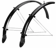 Błotniki rowerowe - Orion Błotniki 28" x 41 mm czarne komplet z chlapaczem - miniaturka - grafika 1