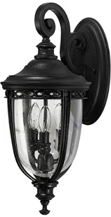 Elstead Lighting Kinkiet ENGLISH BRIDLE  FE/EB2/M BLK IP44 - Lampy ogrodowe - miniaturka - grafika 4