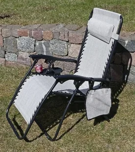 VK1 LEŻAK OGRODOWY WIELOFUNKCYJNY STOLIK GAZETOWNIK #H1 1020174 - Leżaki ogrodowe - miniaturka - grafika 14