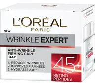 Kremy do twarzy - Loreal Krem Noc Wygładzający 50ml Wrinkle Expert - miniaturka - grafika 1