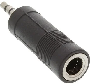 InLine Adapter AV Audio 3.5mm męski - 6.3mm Stereo żeński 99303 - Adaptery i przejściówki - miniaturka - grafika 2